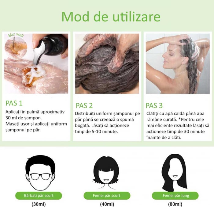 Șampon Magic pentru Păr Strălucitor